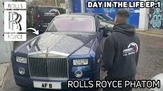 **DETAILING A ROLLS ROYCE PHANTOM** DAY IN THE LIFE OF A DETAILER EP:1