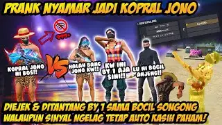 NYAMAR JADI KOPRAL JONO KETEMU GUILD GEDE MALAH DITANTANG BY1?!  KASIH PAHAM MALAH DITUDUH CHEATER!!