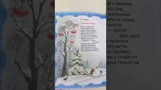 Стихи про зиму «Зимняя книга» - читаем вслух Р. Самарец 
