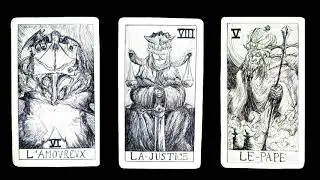 #tarot #librodeartista Tarot Velial, libro de artista, autor: Vais Sanders