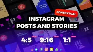 Corporate AE Templates: 30 Contextual Marketing Instagram Stories and Posts