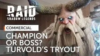 RAID: Shadow Legends | Champion or Boss? | Turvold’s Tryout (Official Commercial) (3K) (1440p)