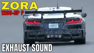 2025 Chevrolet Corvette C8 ZORA Hybrid Prototype Exhaust Sound