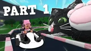 BUILDING A RACE TRACK IN BLOXBURG