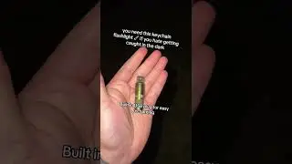 Convenient mini keychain flashlight from OLIGHT with built on USB charging plug #olight #brandonveza