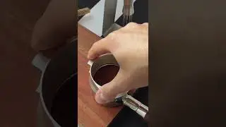 Puck prep with 54mm Portafilter | DEFH WDT Tool | Sage Barista Express
