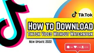 How to Download Tiktok Video Without Watermark ||new method 2022|| urdu handi