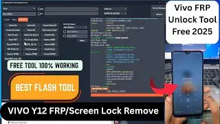 VIVO Y12 Screen/FRP Lock Remove Best Flash Tool | All vivo Unlock Tool Free