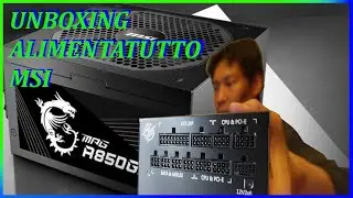 ALIMENTATORE MPG DA 850 WATT DI MSI - (UNBOXING) 