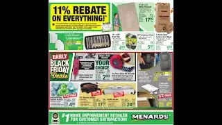 Menards Weekly Ad October 31 – November 10, 2024