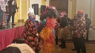 Wilson Nwane and the masquerade