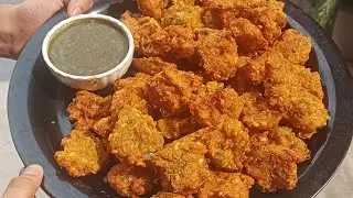 मूंग दाल के मसालेदार कुरकुरे पकोड़े || Moong daal pakoda recipe