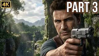 Uncharted A Thief’s End 4K 60 FPS HDR Gameplay Part 3 FULL No Commentary