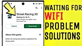 HOW TO FIX WAITING FOR WIFI PROBLEM IN GOOGLE PLAY STORE  || WAITING FOR WIFI PROBLEM SOLUTIONS |