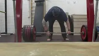 255kg Maastaveto maximi 6.9.2022. (AUDIO VAROTUS) RAIVOA ennen nostoa.