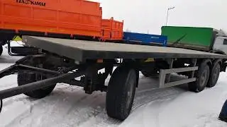 8499 шасси трехостное под зерновоз сортиментовоз или другую спецнадстройку