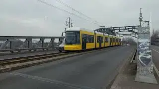 Mit der Tram von Schönfließer Str. bis S-Bahnhof Bornholmer Str., Impressionen