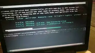 glitching toshiba laptop