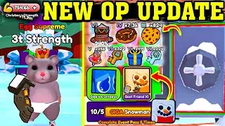 NEW UPDATE OF CHRISTMAS EVENT PART #2 In Arm Wrestling Simulator (Roblox)!