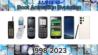 Samsung Boot Animation evolution 1998-2023 