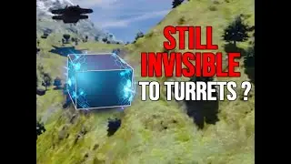 STILL INVISIBLE TO TURRETS ??? - Space Engineers