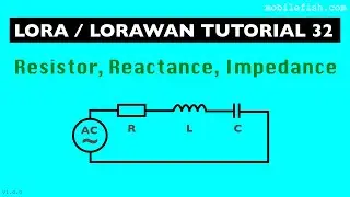 LoRa/LoRaWAN tutorial 32: Resistor, Reactance, Impedance
