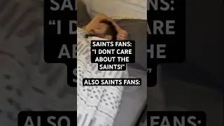 Saints fans are full of 💩!😂 #saints #shorts #nfl