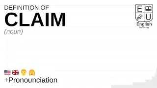 CLAIM meaning, definition & pronunciation | What is CLAIM? | How to say CLAIM