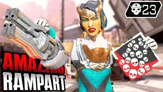 AMAZING RAMPART 20+ KILLS (Apex Legends Gameplay)