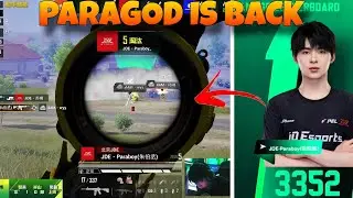 When Paraboy Remembered He's 'ParaGod' In PEL 2024 Fall !! 🔥🔥JDE Paraboy Solo 6 kills !! ❤️