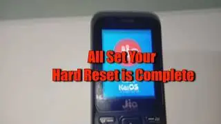 JIO PHONE F10Q hard reset