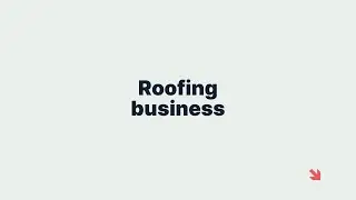 Roofing Business