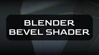Blender - Bevel Shader