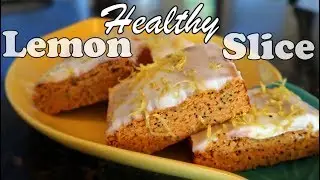 Lemon Poppy Seed Cake | High Protein | Low Carb Cake