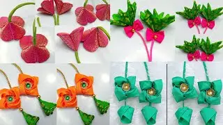 Different Model 5 Blouse Latkan Making | Cutting And Stitching Blouse Latkan |