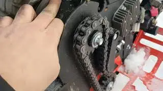 Грелся тормоз на SF200L, починил
