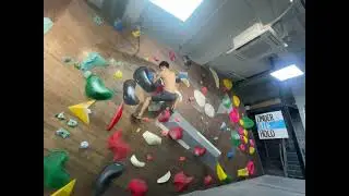 [ボルダリング日記🧗🏻抱石日記] 23082024 Purple Tape その五 @Raccoon Bouldering