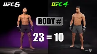 UFC 4 → UFC 5 CAF Body Type Decoder