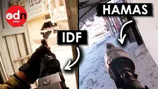 New Hamas vs IDF Combat Footage From Across Gaza Strip