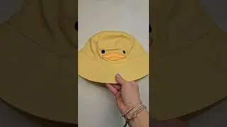 Custom Georgie Hat! #moriahelizabeth #fanart #duck #pineapple #buckethat #handmade #DIY #crochet