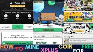 HOW TO MINE X PLUS COIN FOR FREE