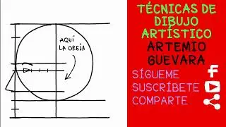 Dibujar Un Rostro DE PERFIL - Método Efectivo de Dibujo Artístico - Por Artemio Guevara
