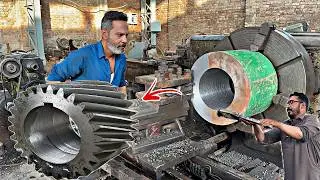 Incredible Engineering Skills | Workers  Making Giant Gear