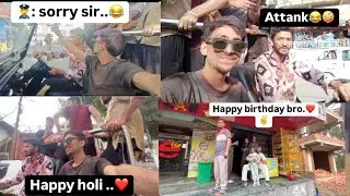 Hmari holi kuch aise thi❤️🥺| my boy’s🔥| Hp 22 wale❤️ | Fulll crime | The white Rider