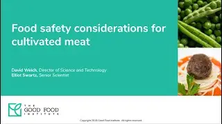 Food Safety Considerations in Cultivated Meat