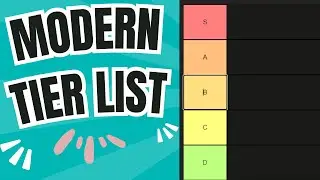Modern Deck Tier List Post Ban Edition