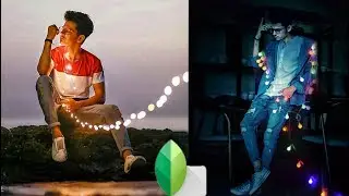 Snapseed amazing led lights effect photo editing | viral concept photo editing
