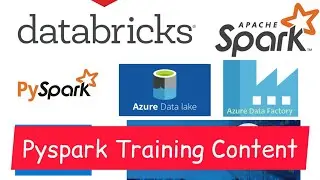 Pyspark tutorial conent, pyspark training course content,Pyspark  Tutorial in telugu 