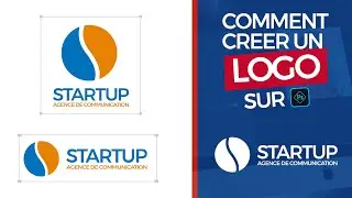 Comment créer un logo pour une startup sur Adobe Photoshop #infographie