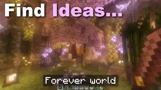 How to find ideas for your Minecraft Forever world
